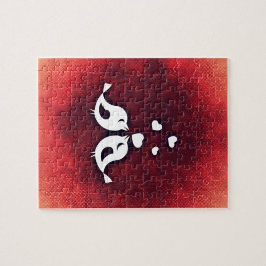 Tortelduifjes Legpuzzel (Horizontaal)