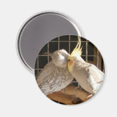 Tortelduifjes magneet (Voorkant / Achterkant)