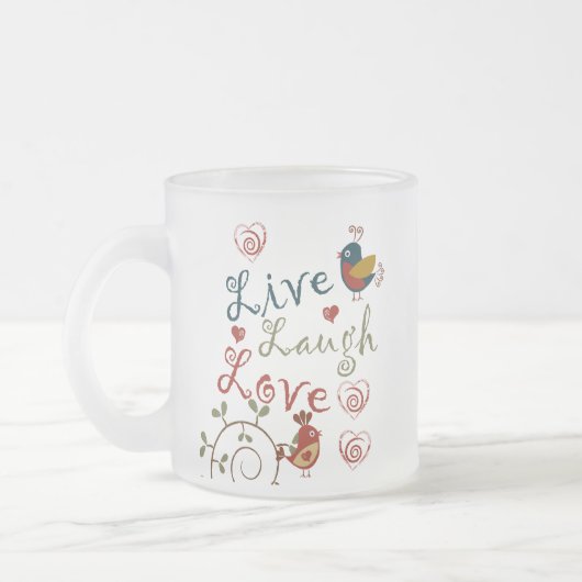 Tortelduifjes Matglas Koffiemok (Links)