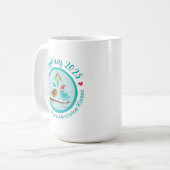 Tortelduifjes Mistletoe Kisses Koffiemok (Voorkant links)