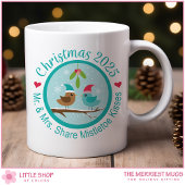  Tortelduifjes Mistletoe Kisses Koffiemok