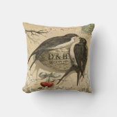  Tortelduifjes Nest French Decor Wedding Date Kussen (Voorkant)