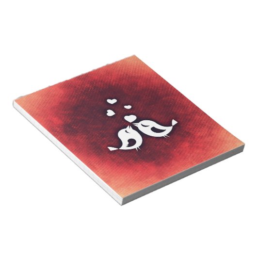 Tortelduifjes Notitieblok (Schuin)