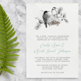  Tortelduifjes om het even welke uitnodiging van h