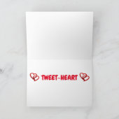 **TORTELDUIFJES OM TE ZEGGEN DAT IK VAN JE HOU** L FEESTDAGEN KAART (Binnen)