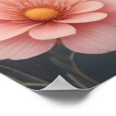 Tortelduifjes op een Branch Natuur Art Poster (Hoek)