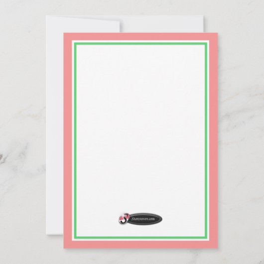 Tortelduifjes op een tak - Uitnodigingen voor brui (Achterkant)