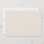 Tortelduifjes op Park Bench Wedding Save The Date (Achterkant)