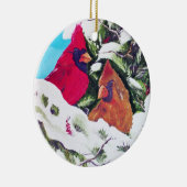 Tortelduifjes Ornament (Rechts)