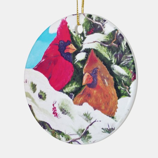 Tortelduifjes Ornament (Links)