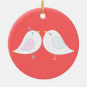 Tortelduifjes Ornament (Achterkant)