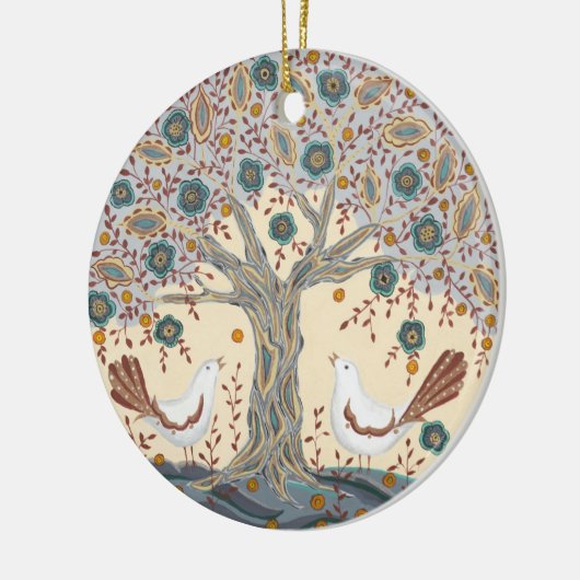 Tortelduifjes Ornament (Links)