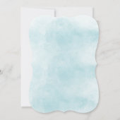 Tortelduifjes Paar Baby shower Uitnodiging (Achterkant)