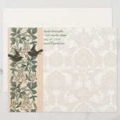  Tortelduifjes Papier Persoonlijk Briefhoofd (Voorkant / Achterkant)