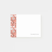 Tortelduifjes patroon post-it® notes (Voorkant)