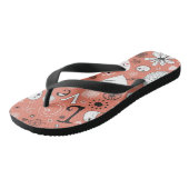 Tortelduifjes patroon teenslippers (Schuin)