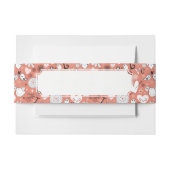 Tortelduifjes patroon uitnodigingen wikkel (Voorkant Voorbeeld)