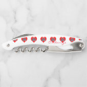 Tortelduifjes Penguin Couple Red Heart Thunder_Cov Kurkentrekker (Achterkant)