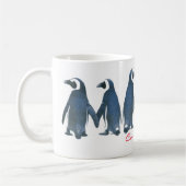 Tortelduifjes Penguin Couple Thunder_Cove Koffiemok (Links)
