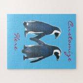 Tortelduifjes Penguin Couple Thunder_Cove Legpuzzel (Horizontaal)