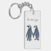Tortelduifjes Penguin Couple Thunder_Cove Sleutelhanger (Voorkant Links)