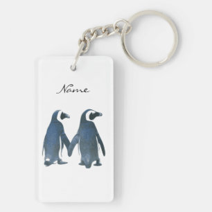 Tortelduifjes Penguin Couple Thunder_Cove Sleutelhanger