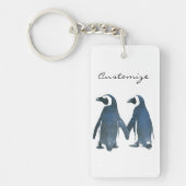 Tortelduifjes Penguin Couple Thunder_Cove Sleutelhanger (Voorkant)