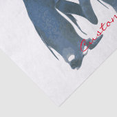 Tortelduifjes Penguin Couple Thunder_Cove Tissuepapier (Detail)