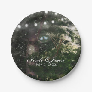 Tortelduifjes + Pijn Tree Night Weddenschap Recept Papieren Bordje