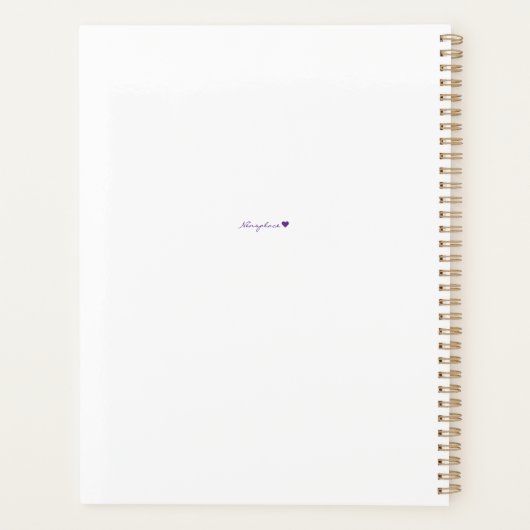 Tortelduifjes Planner (Achterkant)