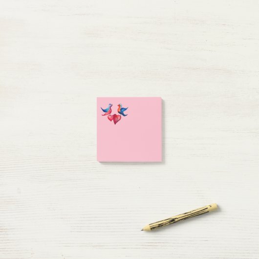 Tortelduifjes Post-it Notities Post-it® Notes (Op bureau)