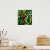 Tortelduifjes Poster (Keuken)