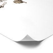 Tortelduifjes-poster Poster (Hoek)