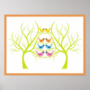 Tortelduifjes Posters