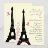 Tortelduifjes repetitie (gebroken wit) kaart (Voorkant / Achterkant)