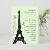 Tortelduifjes repetitief diner (groen) kaart (Staand voorkant)