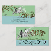  Tortelduifjes RSVP-achtergrondkleur wijzigen Informatiekaartje (Voorkant / Achterkant)