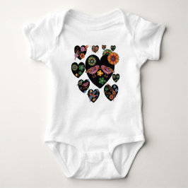 Tortelduifjes Scandinavian Folk Art Romper