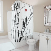 Tortelduifjes Shower Curtain Douchegordijn (In situ)