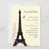 Tortelduifjes Sla de datum op (niet wit) Save The Date (Voorkant)