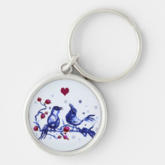 Tortelduifjes Sleutelhanger (Voorkant)