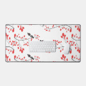 Tortelduifjes Spring Branches  ontwerp Bureaumat (Keyboard & Muis)