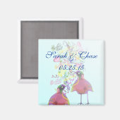 Tortelduifjes Trouwmagneet Magneet (Voorkant / Achterkant)