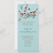  Tortelduifjes - uitnodiging tot weduwschap (Voorkant)