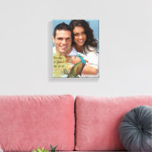 Tortelduifjes Uw Foto Verpakt Canvas (Insitu (Woonkamer))