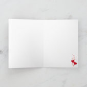 Tortelduifjes Valentijn's Day Kaart (Binnen)