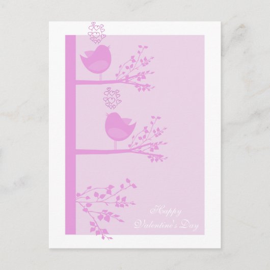 Tortelduifjes Valentijnsdag Briefkaarten (Voorkant)