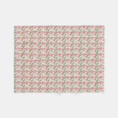 Tortelduifjes  Valentijnsdag Vloot Fleece Deken (Voorkant (Horizontaal))