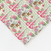 Tortelduifjes  Valentijnsdag Vloot Fleece Deken (Hoek)