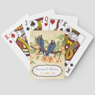  Tortelduifjes van de marine Wedding Gift-speelkaa Speelkaarten